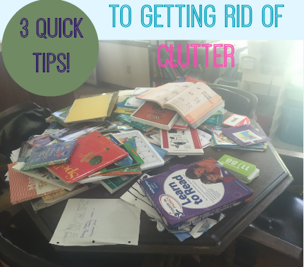 Getting rid of clutter