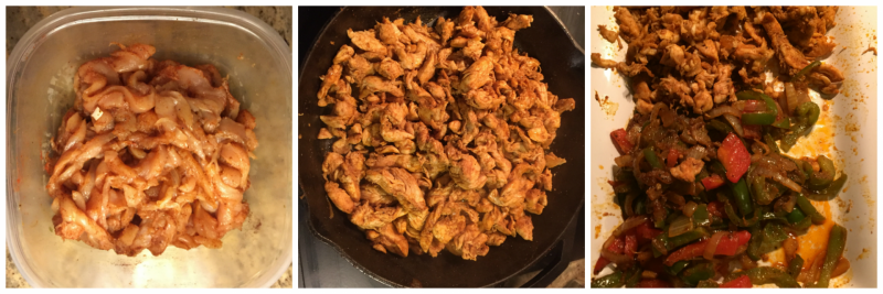 Homemade Chicken Fajitas