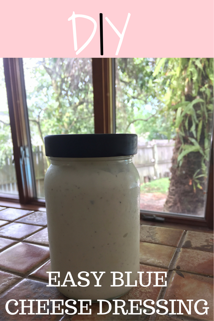 DIY Easy Blue Cheese Dressing