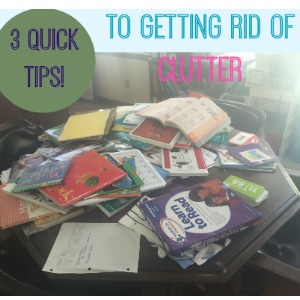 Getting Rid of Clutter and What Dr Oz Taught Me!