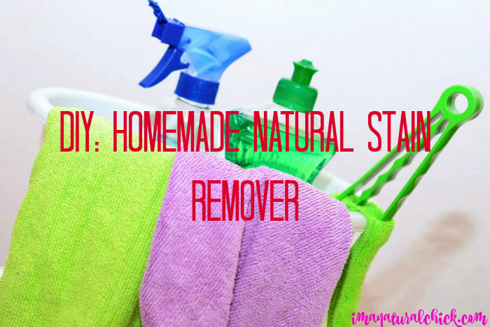 How To Make A Homemade Natural Stain Remover